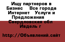 Ищу партнеров в Бизнес  - Все города Интернет » Услуги и Предложения   . Свердловская обл.,Ивдель г.